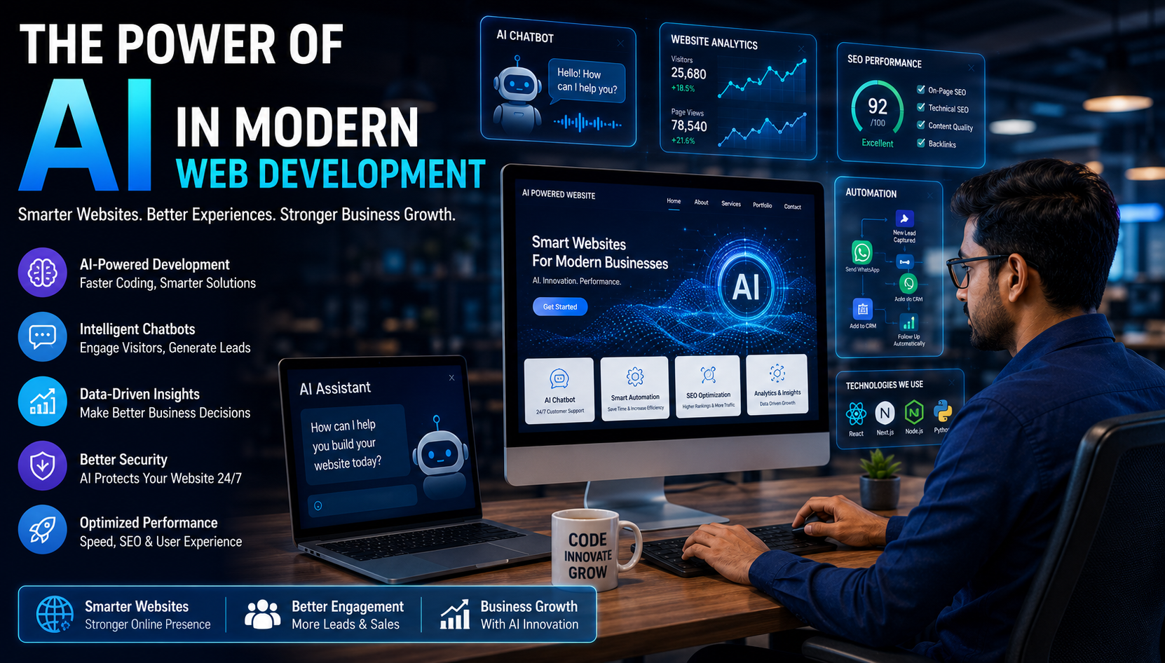 The Power of AI in Modern Web Development